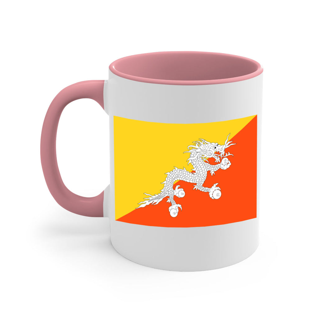 Bhutan 178#- world flag-Mug / Coffee Cup