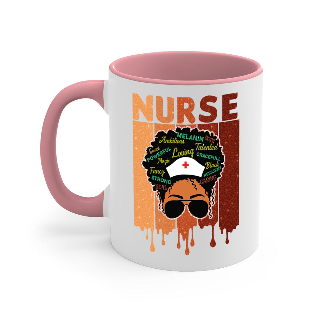 Black Nurse African Melanin Juneteenth 22#- juneteenth-Mug / Coffee Cup