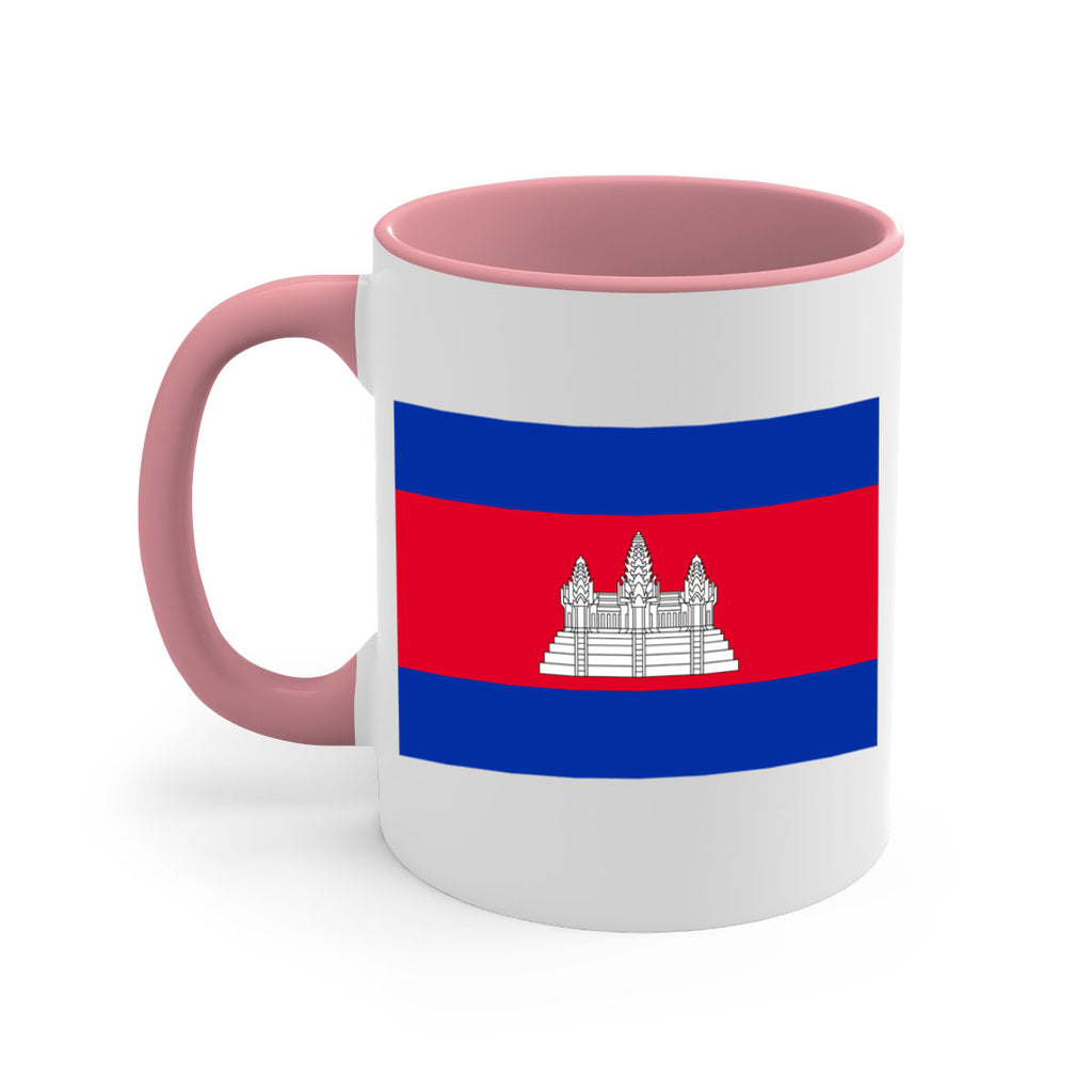 Cambodia 168#- world flag-Mug / Coffee Cup