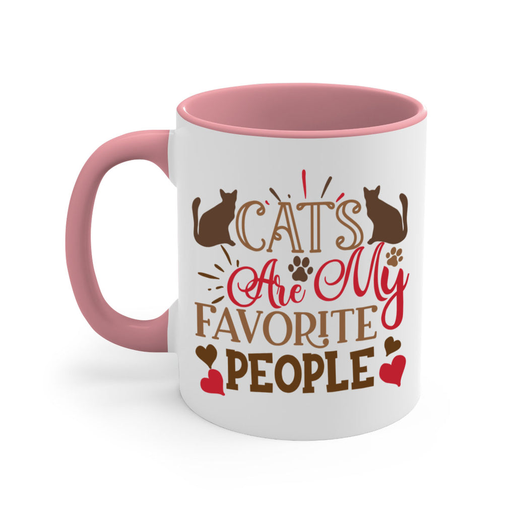 Cats Are My Favorite People Style 8#- cat-Mug / Coffee Cup