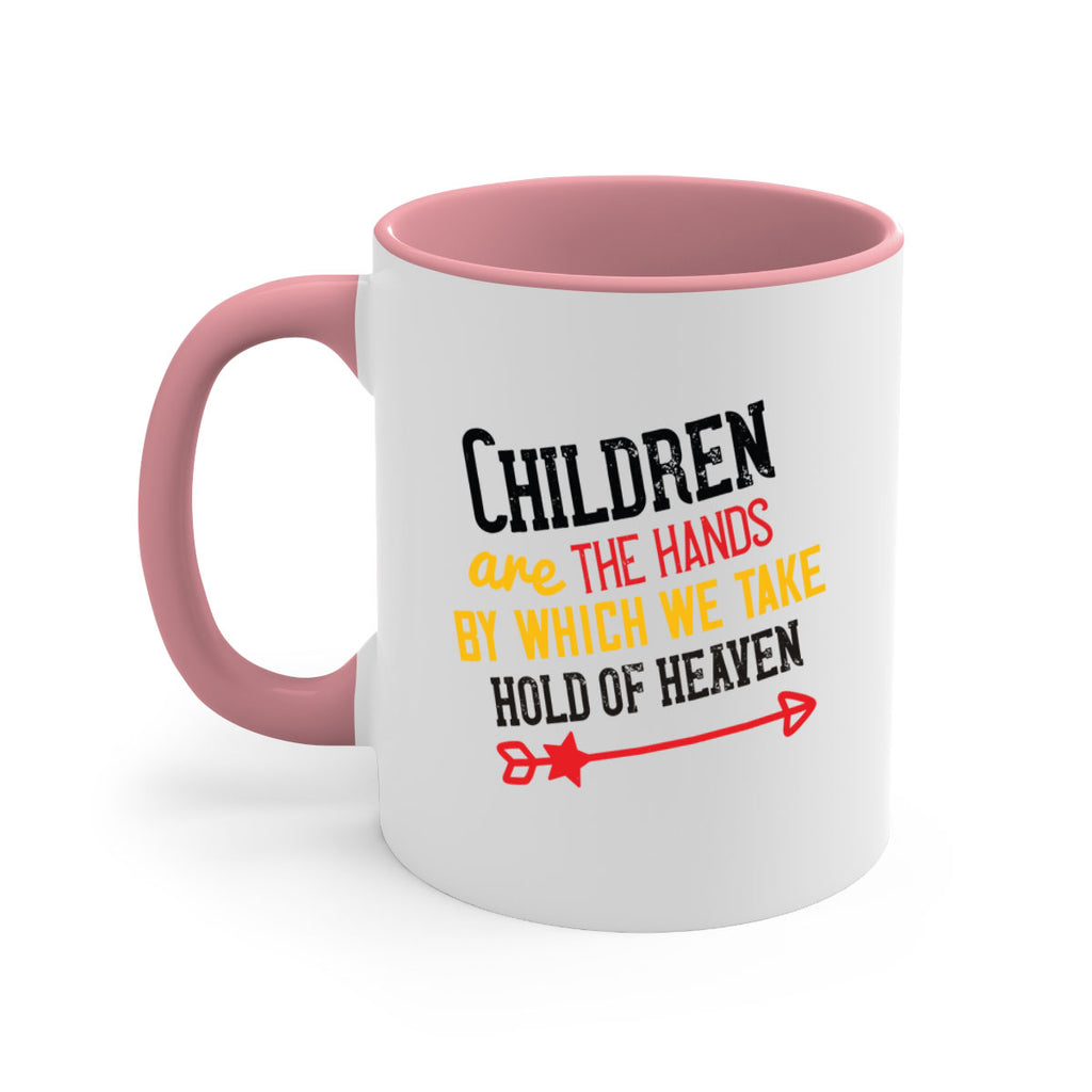 Children are the hands by which we take hold of heaven Style 48#- kids-Mug / Coffee Cup