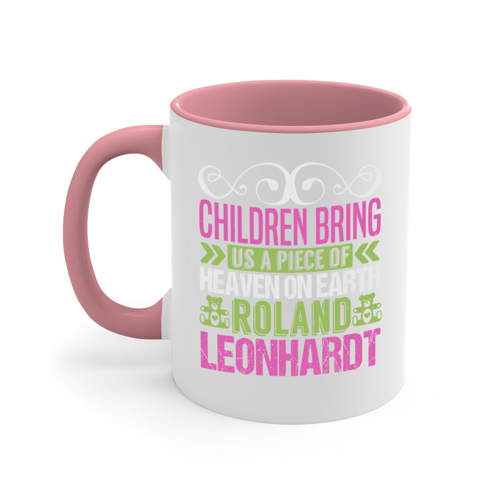 Children bring us a piece of Heaven Style 284#- baby2-Mug / Coffee Cup