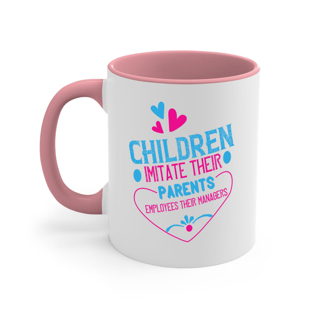 Children imitate their parents employees their managers Style 47#- kids-Mug / Coffee Cup