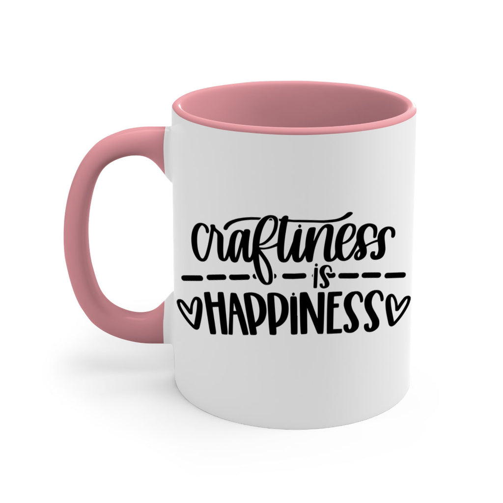 Craftiness Is Happiness 35#- crafting-Mug / Coffee Cup