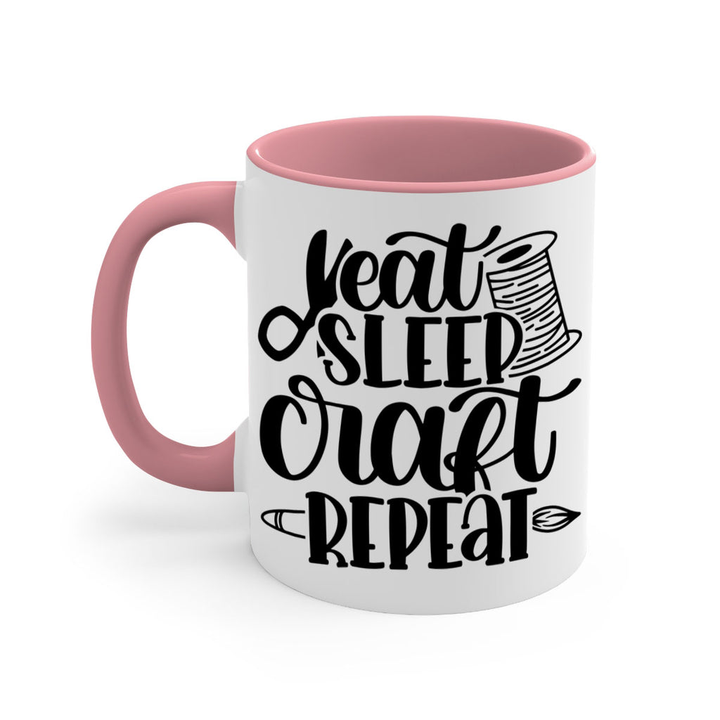 Eat Sleep Craft Repeat 29#- crafting-Mug / Coffee Cup