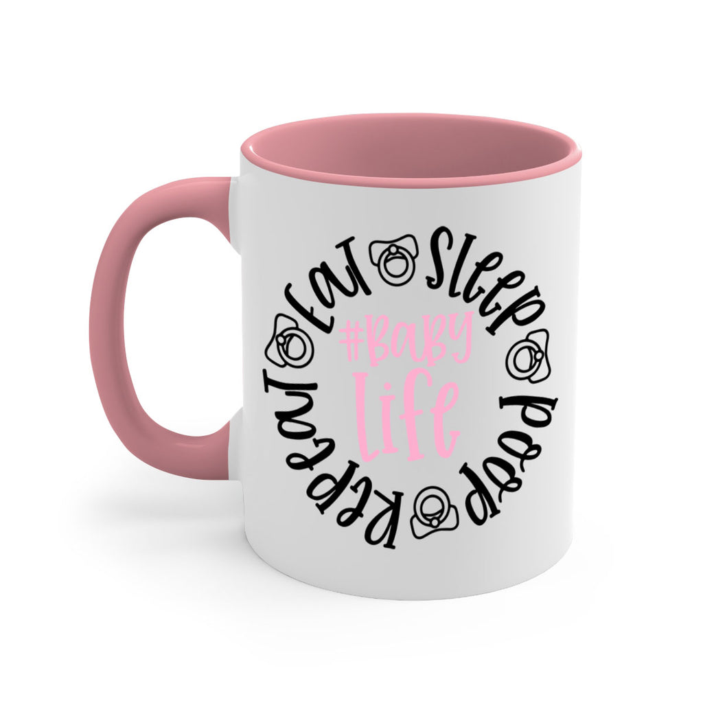 Eat Sleep Poop Repeat BabyLife Style 97#- baby2-Mug / Coffee Cup