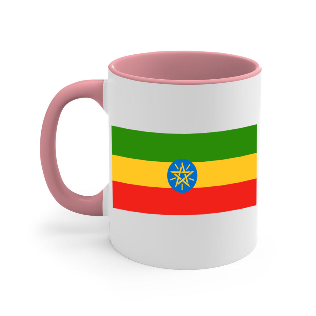 Ethiopia 140#- world flag-Mug / Coffee Cup