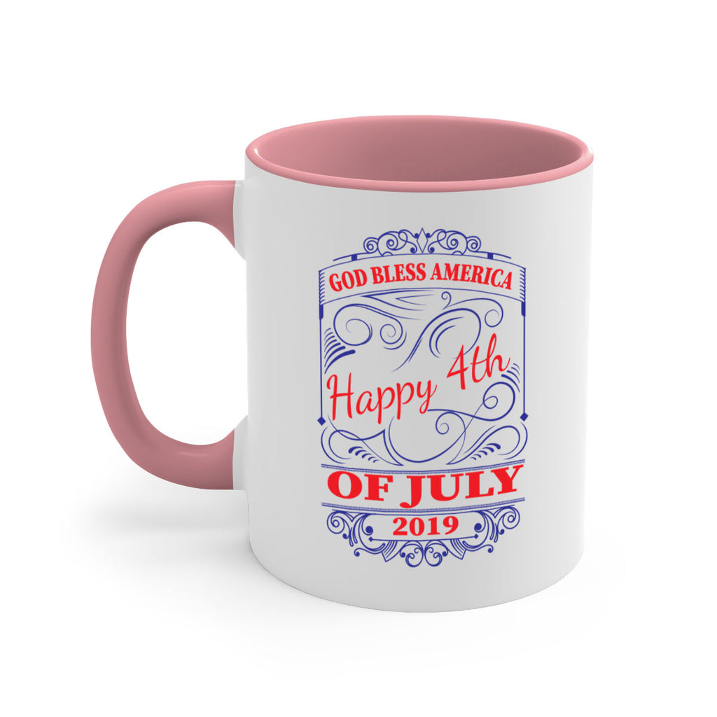 GOD BLESS AMERICA Happy thOF JULY Style 94#- 4th Of July-Mug / Coffee Cup