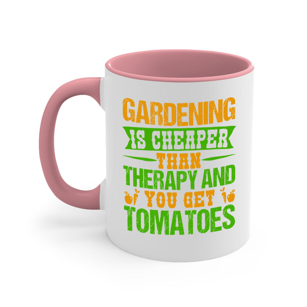 Gardening is cheaper than therapy 63#- Farm and garden-Mug / Coffee Cup