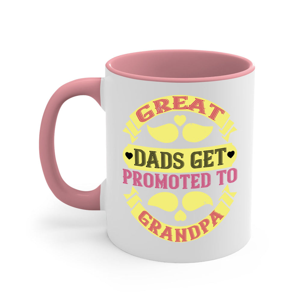 Great dads get promoted 95#- grandpa-Mug / Coffee Cup