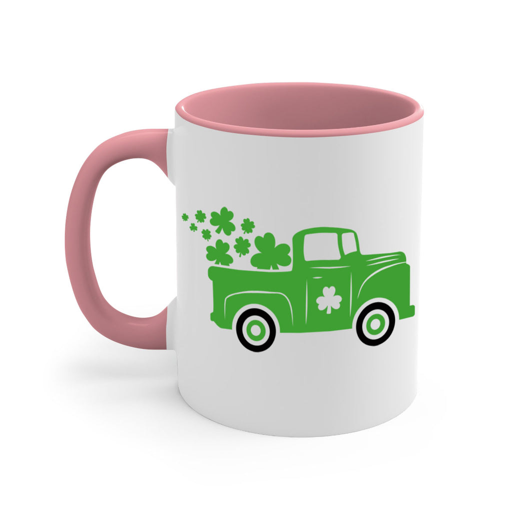 Green Truck Style 97#- St Patricks Day-Mug / Coffee Cup