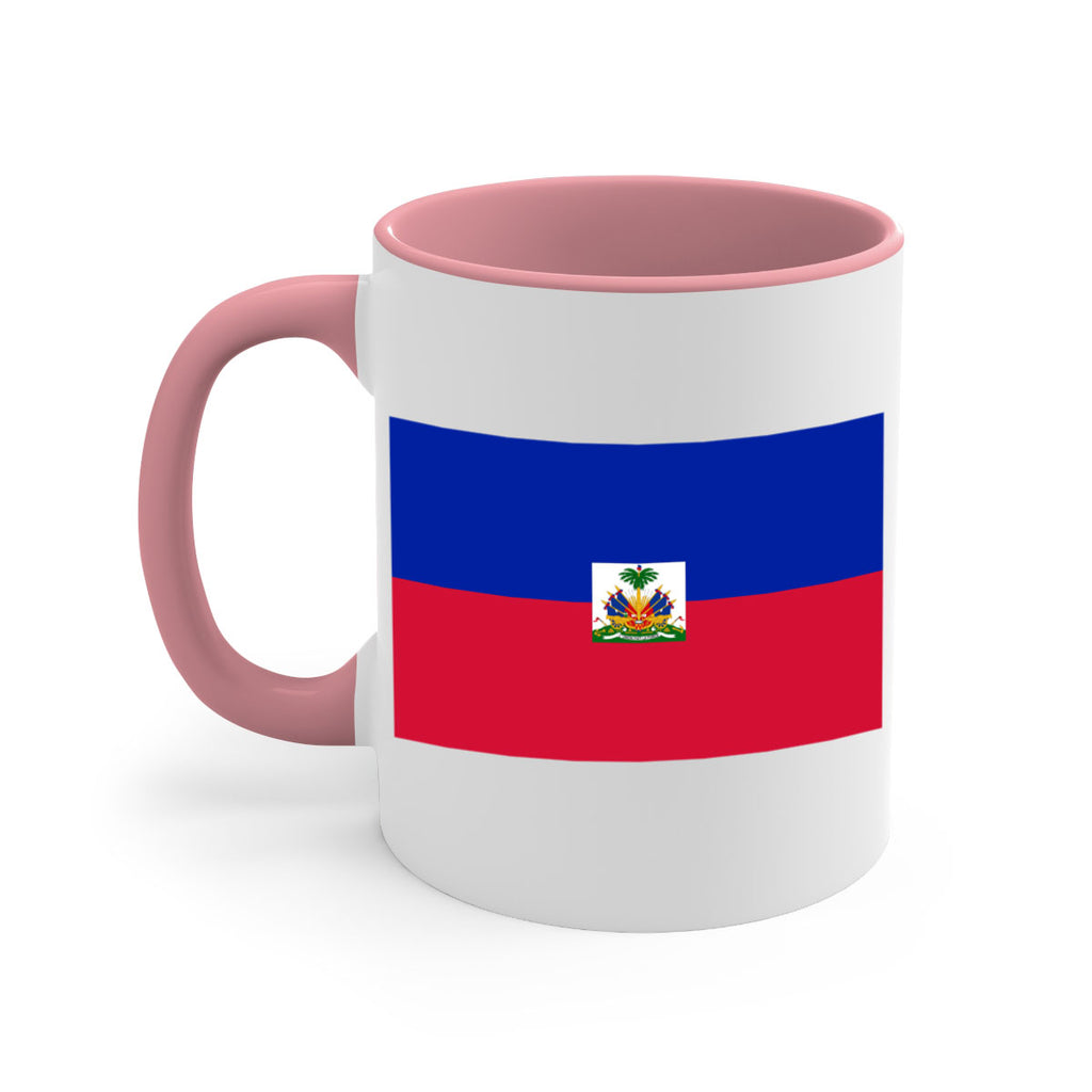 Haiti 125#- world flag-Mug / Coffee Cup