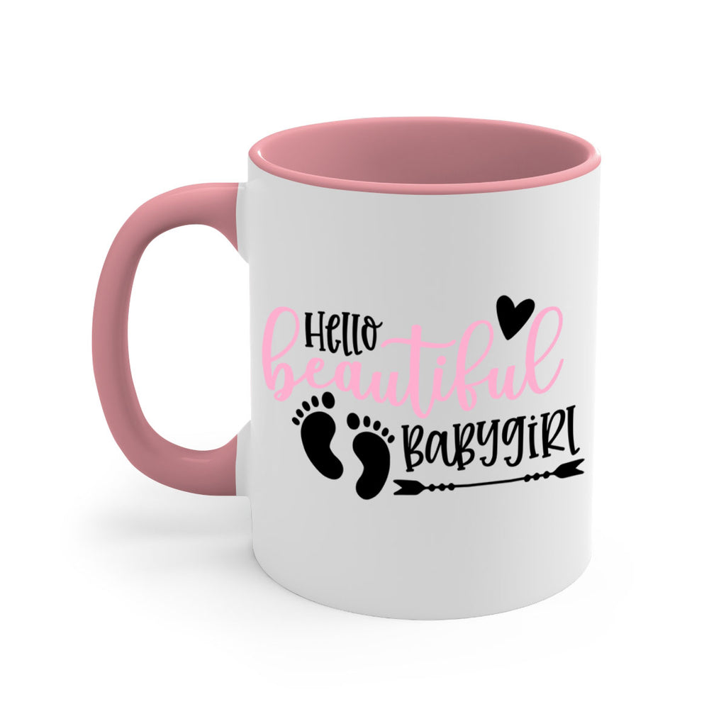 Hello Beautiful Babygirl Style 94#- baby2-Mug / Coffee Cup