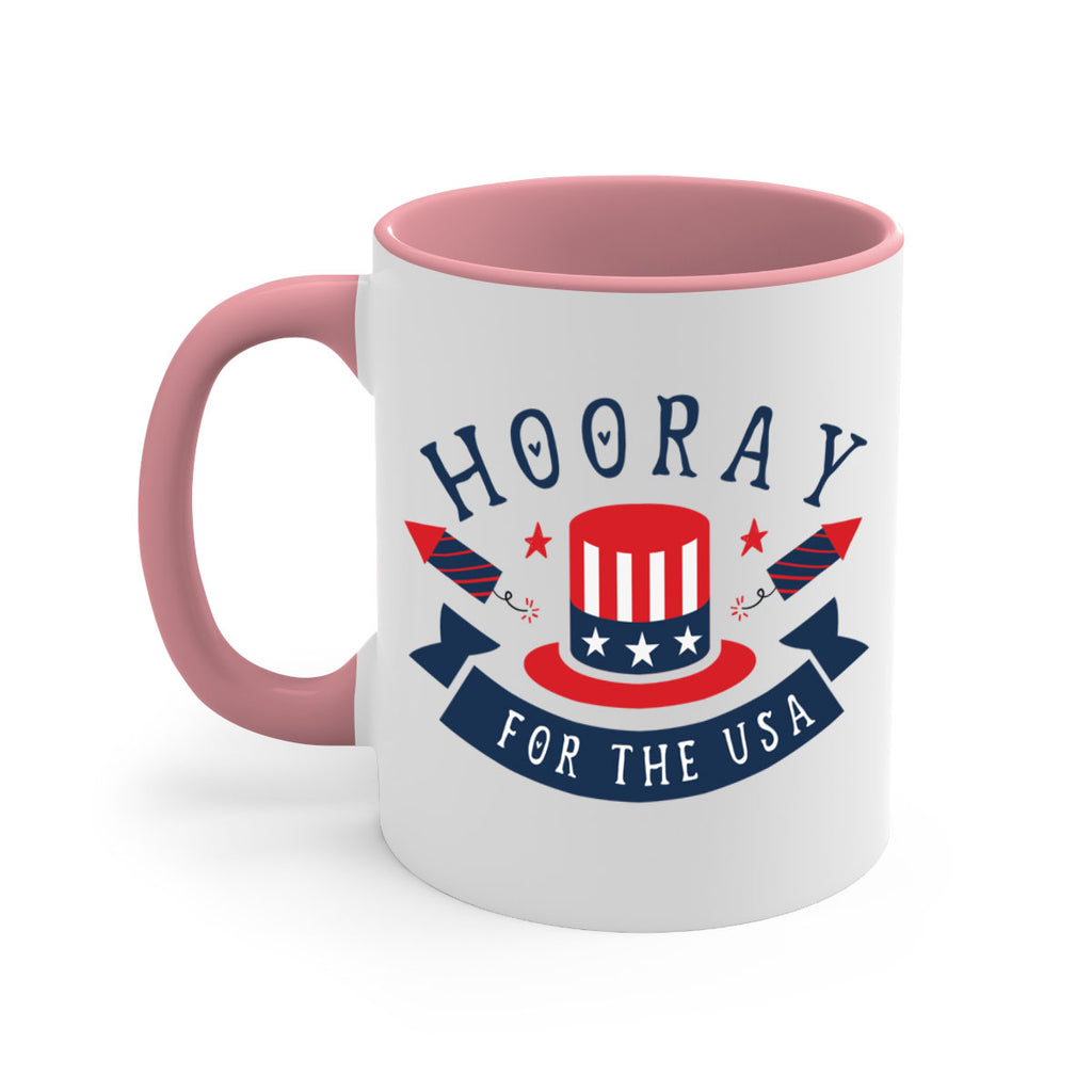 Hooray for the usa Style 42#- 4th Of July-Mug / Coffee Cup