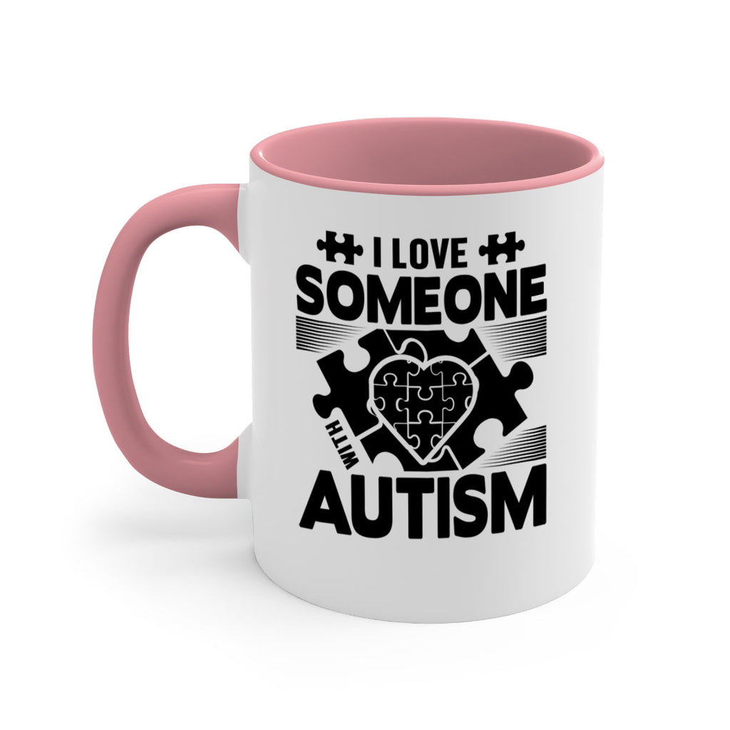 I love someone Style 47#- autism-Mug / Coffee Cup