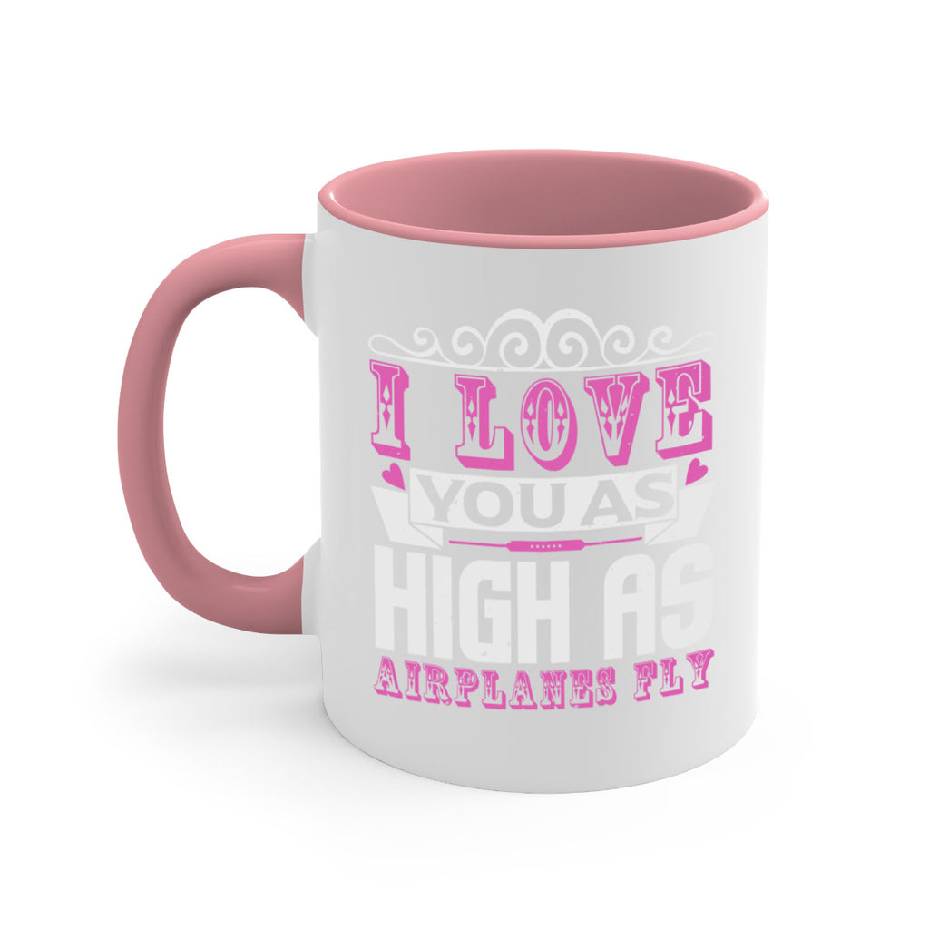 I love you as high as airplanes fly Style 240#- baby2-Mug / Coffee Cup