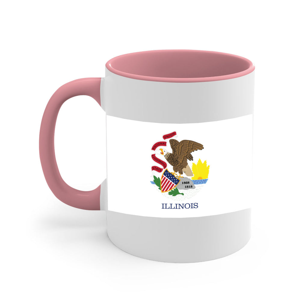 Illinois 39#- Us Flags-Mug / Coffee Cup