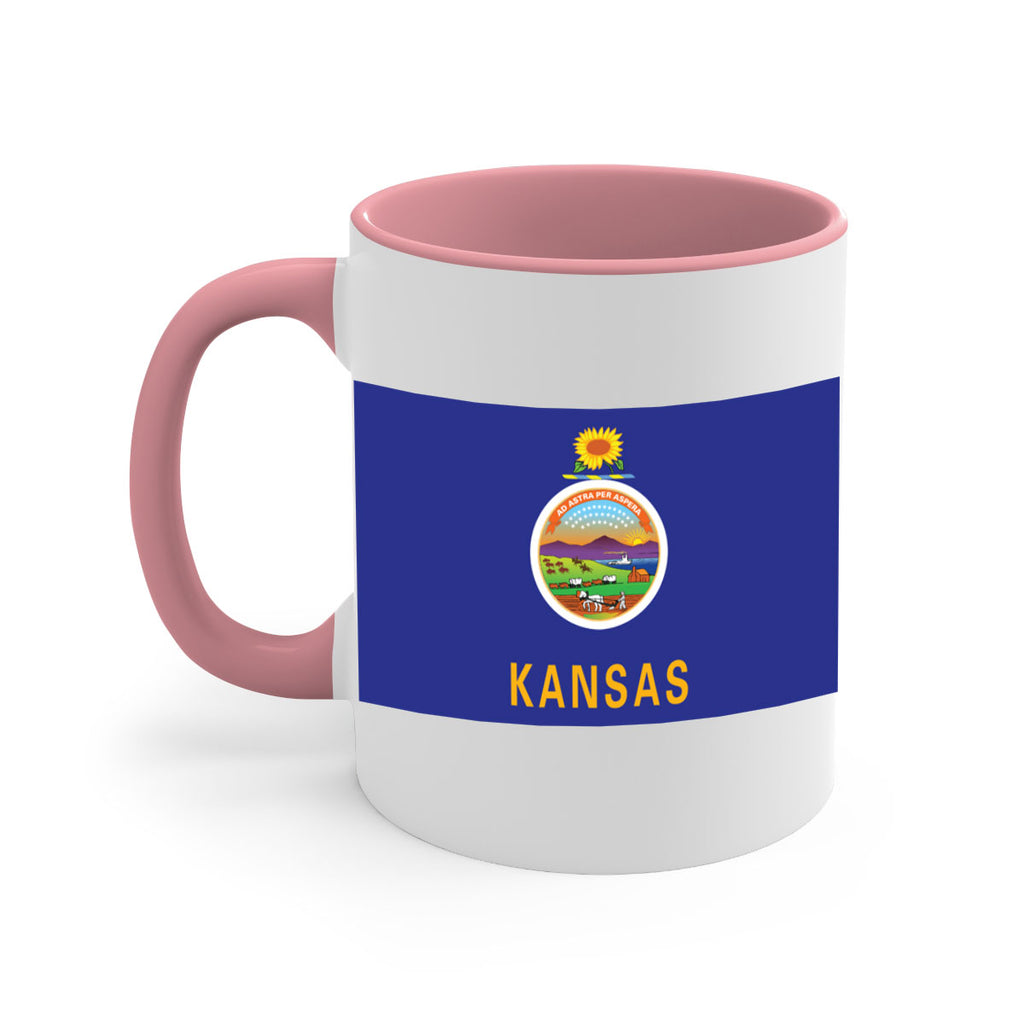 Kansas 36#- Us Flags-Mug / Coffee Cup