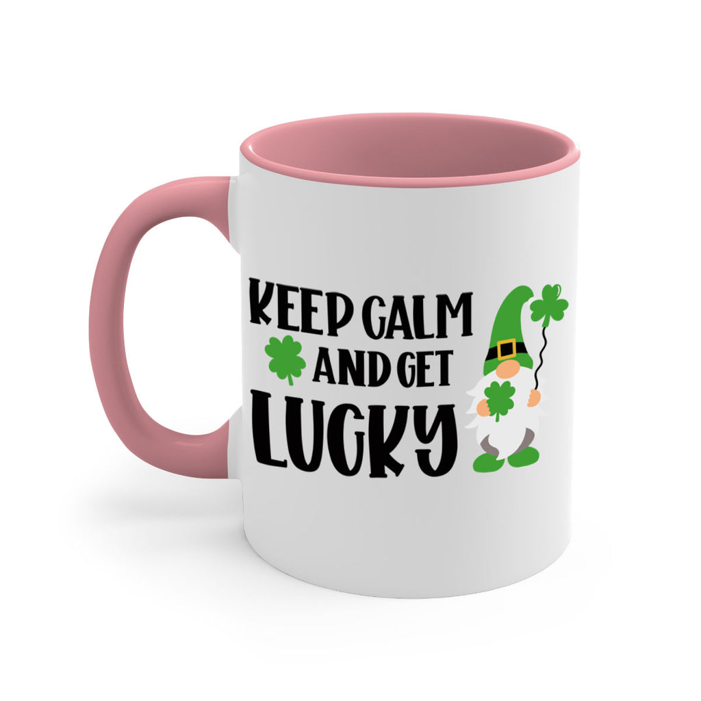 Keep Calm And Get Lucky Style 75#- St Patricks Day-Mug / Coffee Cup