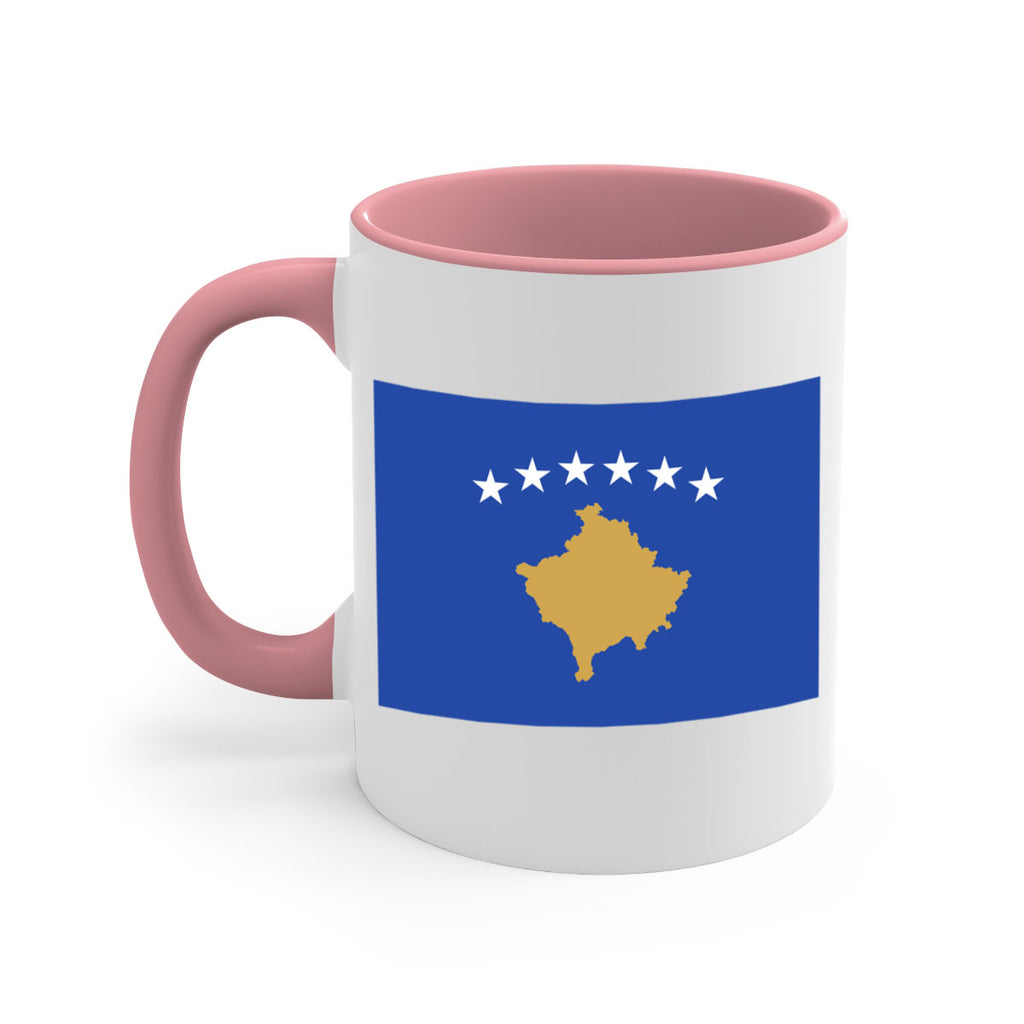 Kosovo 108#- world flag-Mug / Coffee Cup