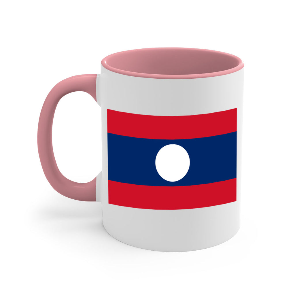 Laos 105#- world flag-Mug / Coffee Cup