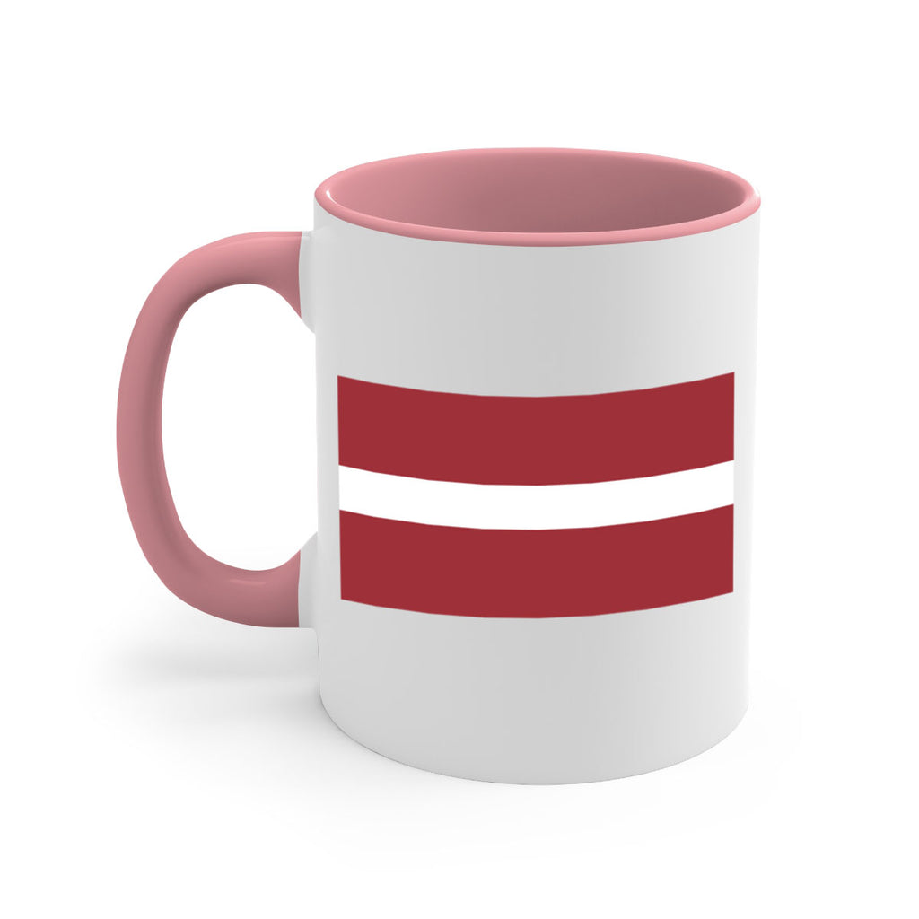 Latvia 104#- world flag-Mug / Coffee Cup