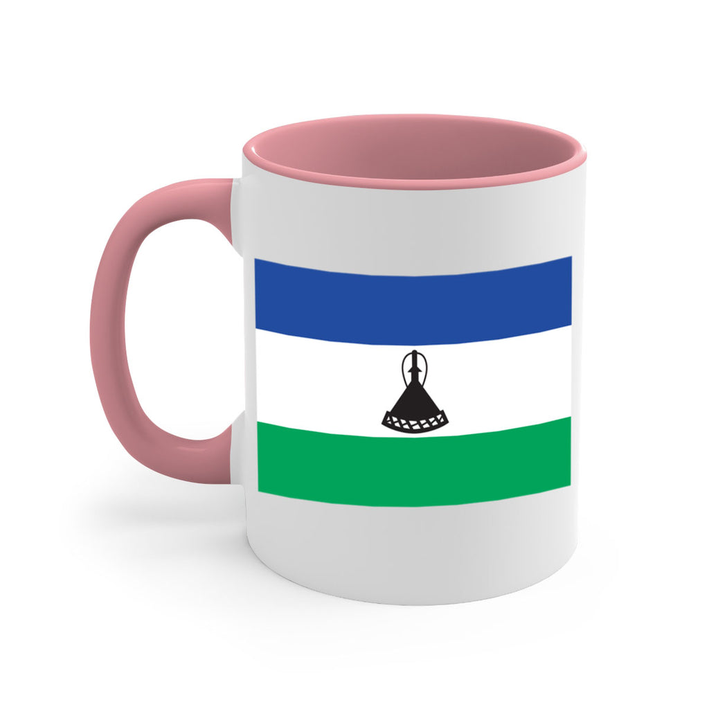 Lesotho 102#- world flag-Mug / Coffee Cup