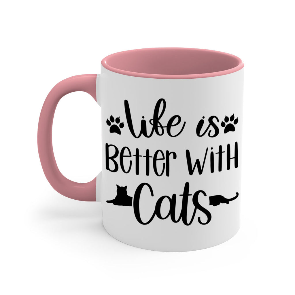 Life Is Better With A Cats Style 99#- cat-Mug / Coffee Cup
