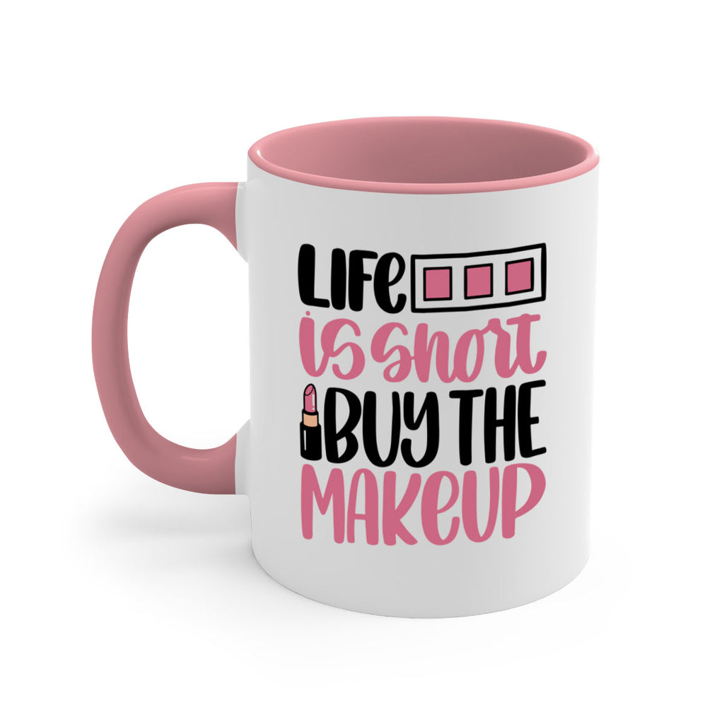 Life Is Short Buy Makeup Style 61#- makeup-Mug / Coffee Cup