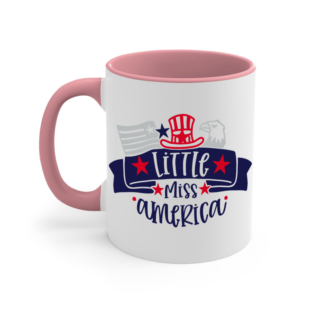 Little Miss America Style 162#- 4th Of July-Mug / Coffee Cup