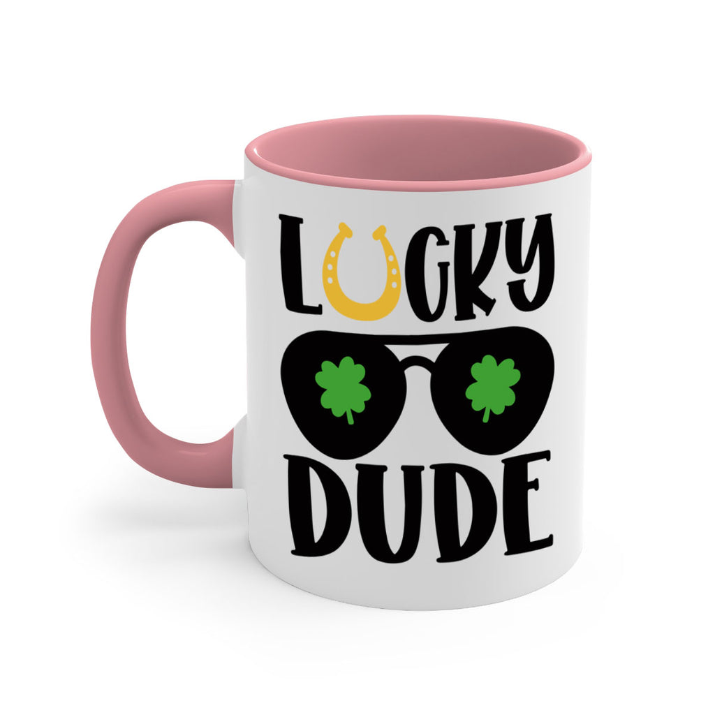 Lucky Dude Style 57#- St Patricks Day-Mug / Coffee Cup