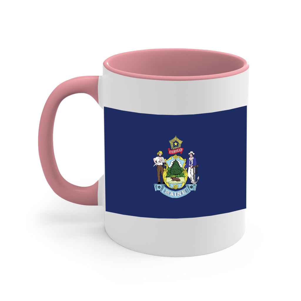 Maine 33#- Us Flags-Mug / Coffee Cup