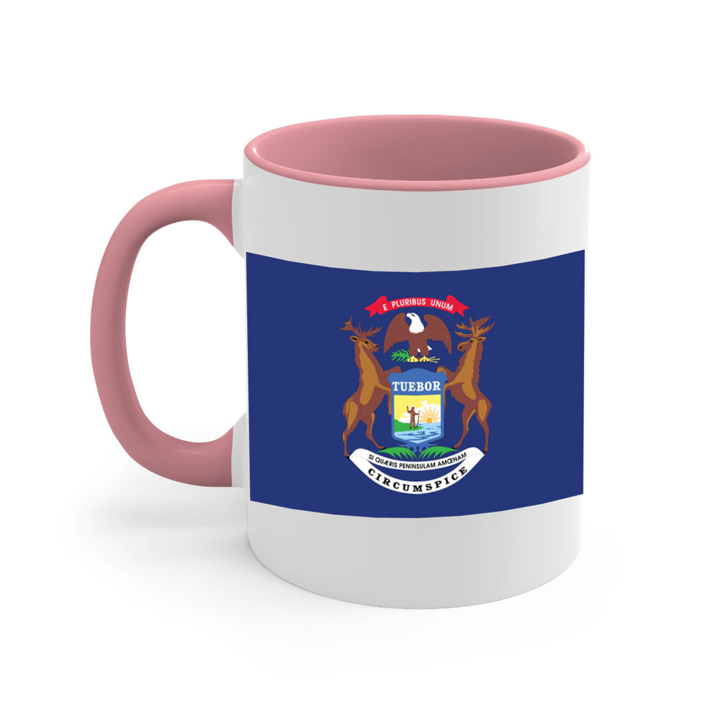 Michigan 30#- Us Flags-Mug / Coffee Cup