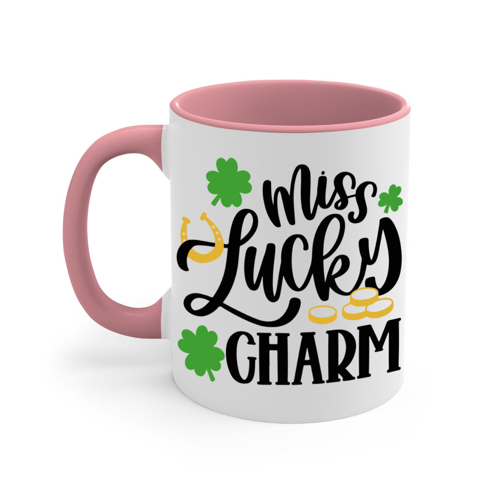 Miss Lucky Charm Style 47#- St Patricks Day-Mug / Coffee Cup