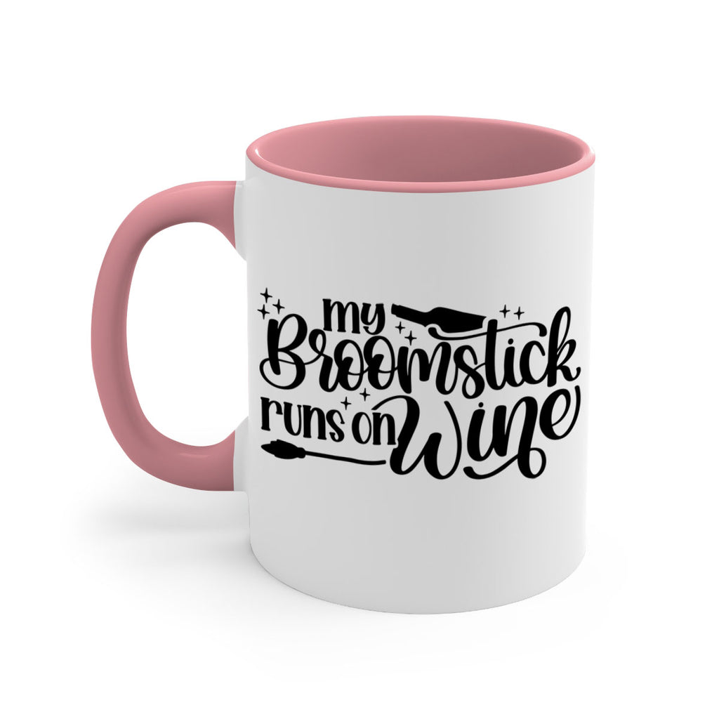My Broomstick Runs On Wine Style 34#- makeup-Mug / Coffee Cup