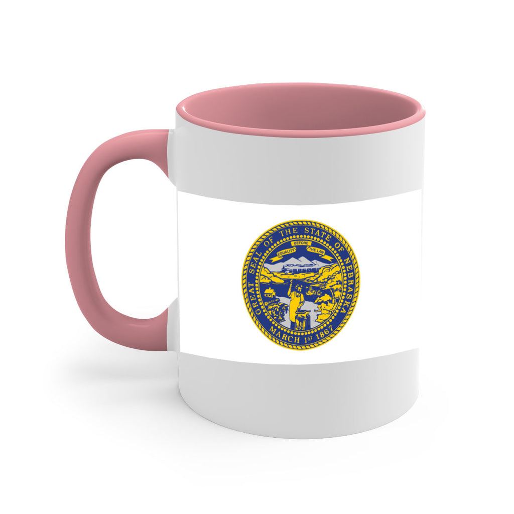 Nebraska 25#- Us Flags-Mug / Coffee Cup