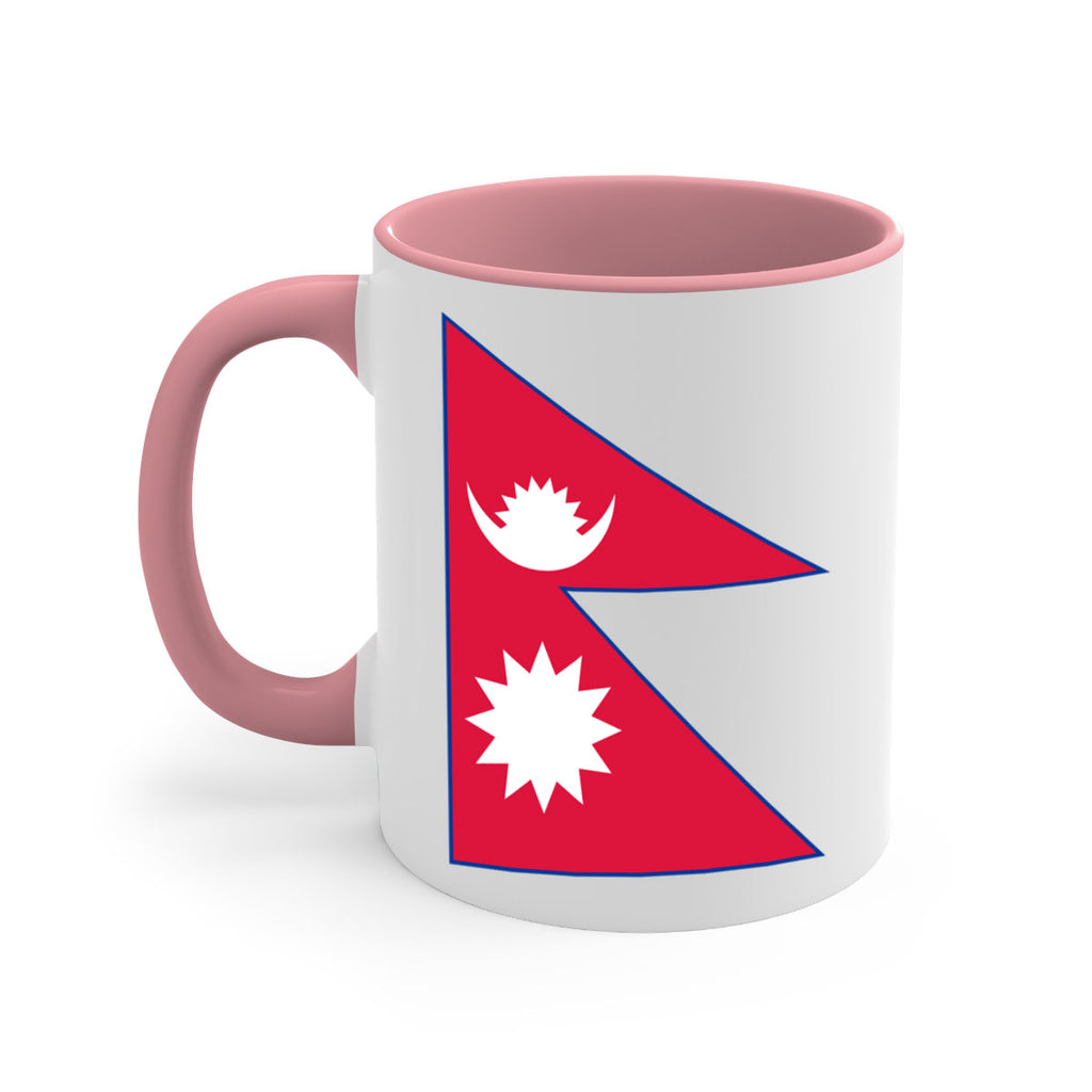 Nepal 76#- world flag-Mug / Coffee Cup