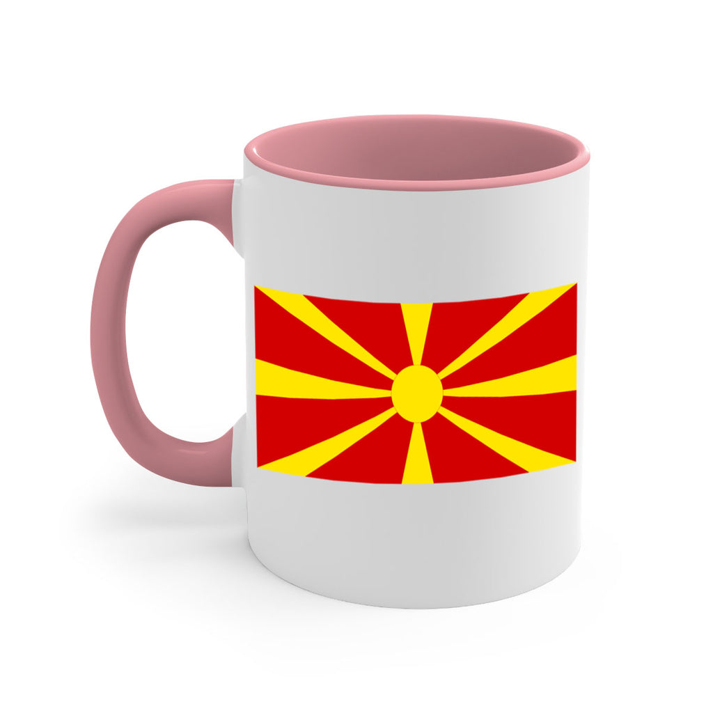 North Macedonia 69#- world flag-Mug / Coffee Cup