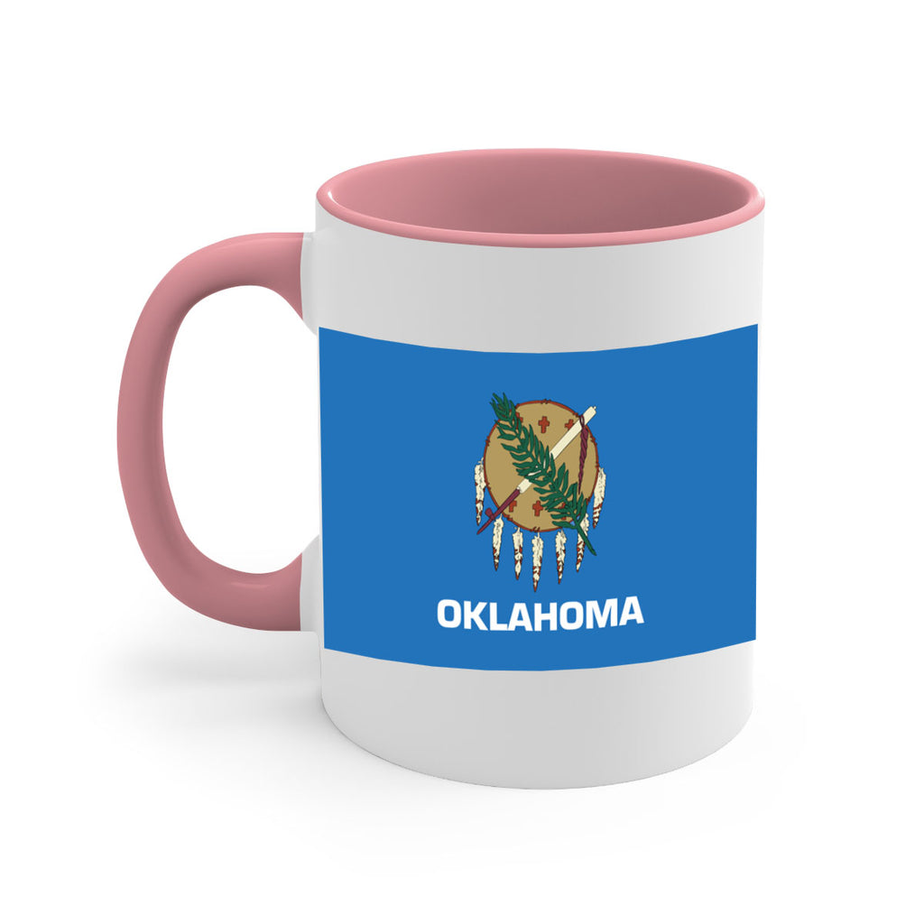 Oklahoma 16#- Us Flags-Mug / Coffee Cup