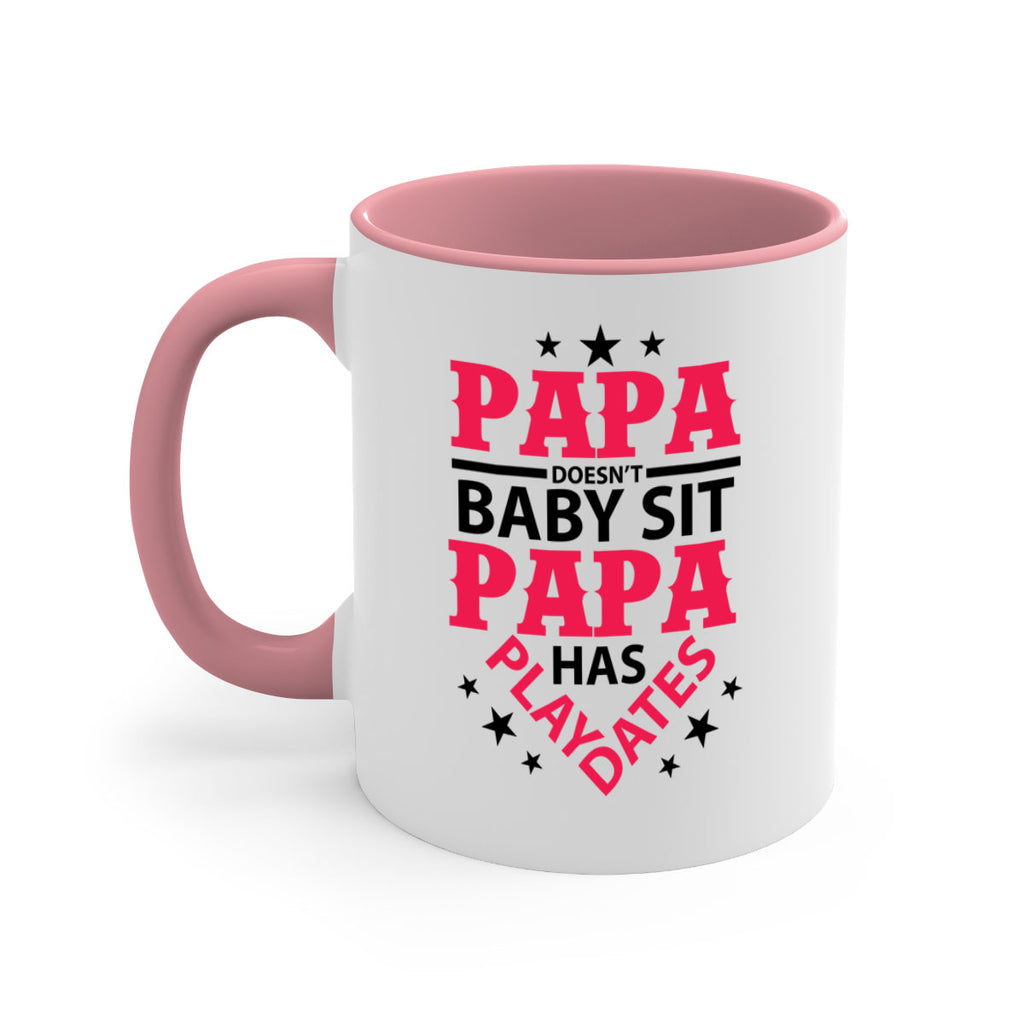 Papa Doesnt baby sit papa 117#- grandpa-Mug / Coffee Cup