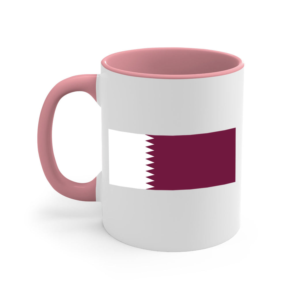 Qatar 56#- world flag-Mug / Coffee Cup