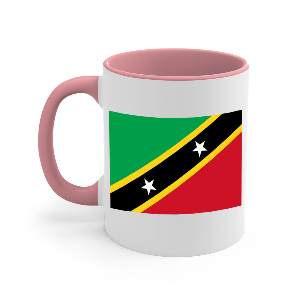 Saint Kitts and Nevis 52#- world flag-Mug / Coffee Cup