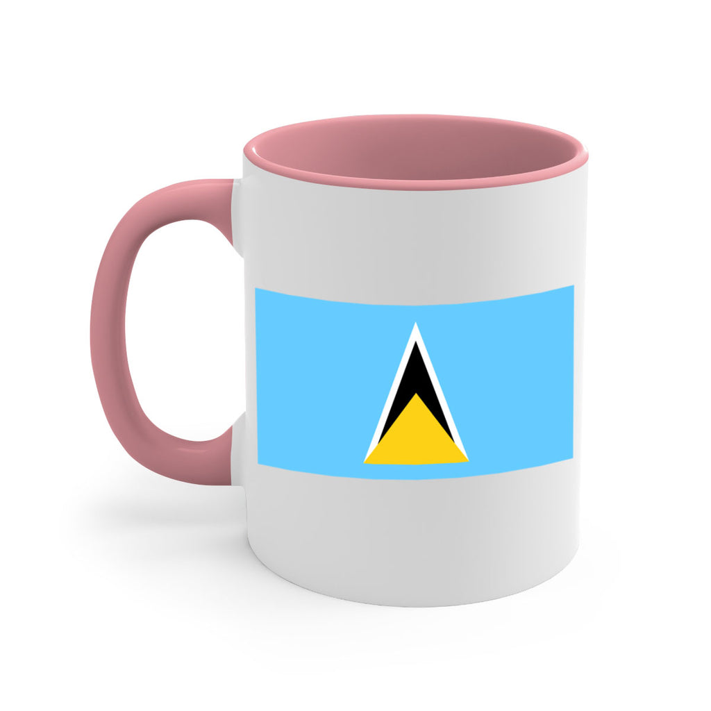 Saint Lucia 51#- world flag-Mug / Coffee Cup