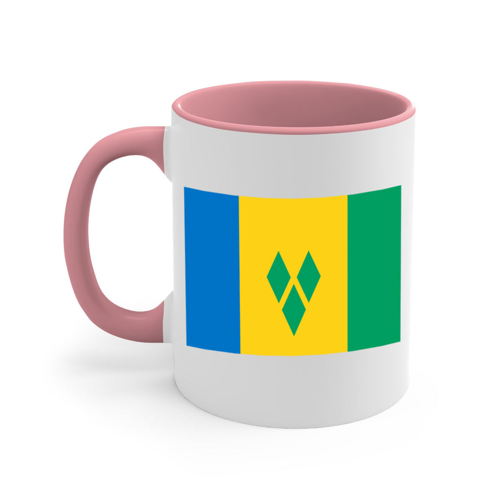 Saint Vincent and the Grenadines 50#- world flag-Mug / Coffee Cup