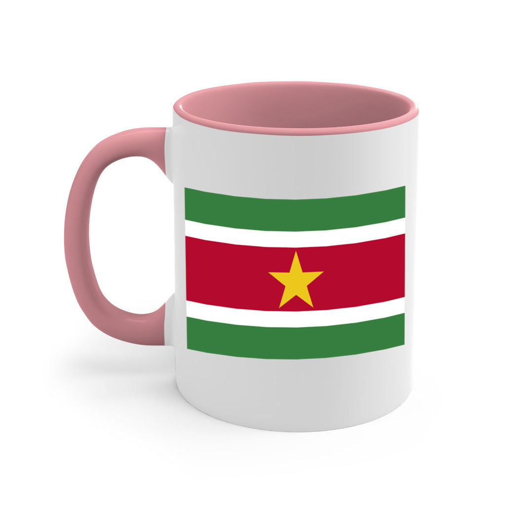 Suriname 30#- world flag-Mug / Coffee Cup