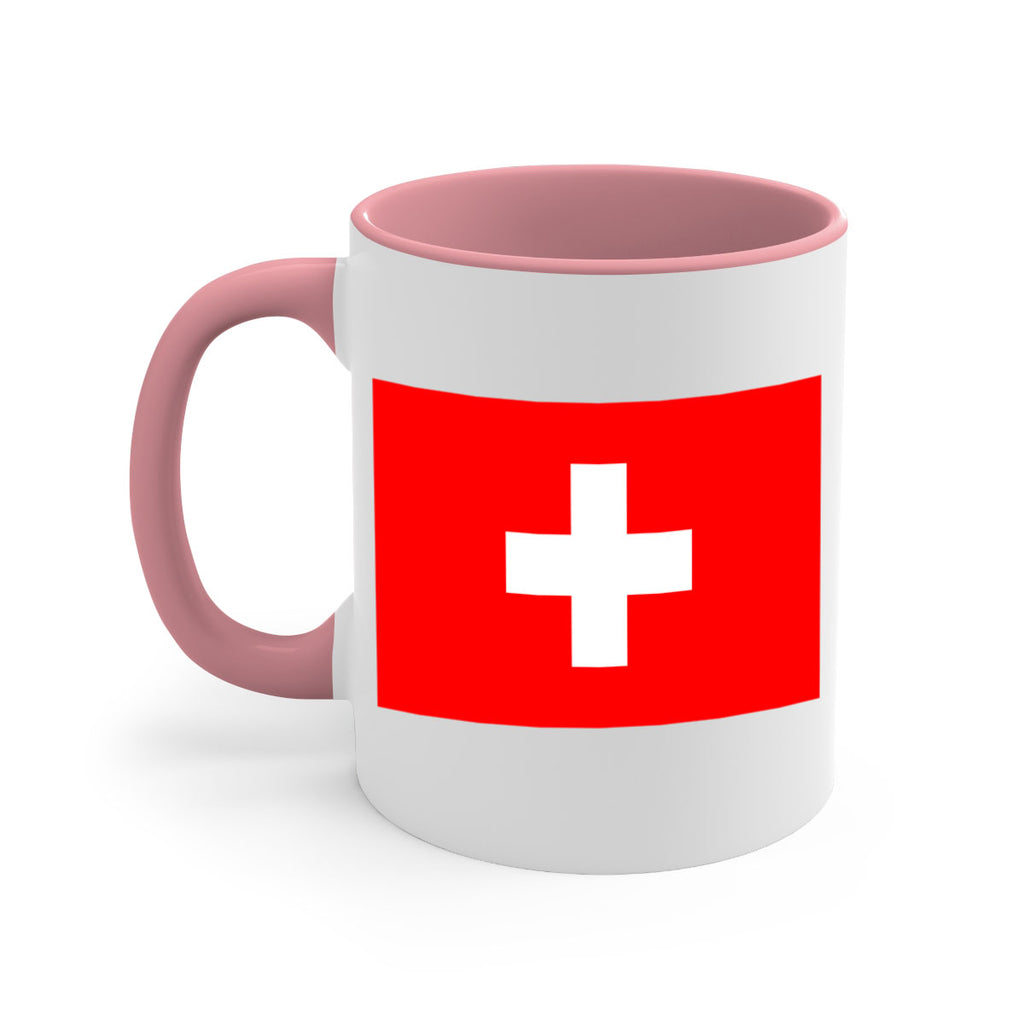 Switzerland 28#- world flag-Mug / Coffee Cup