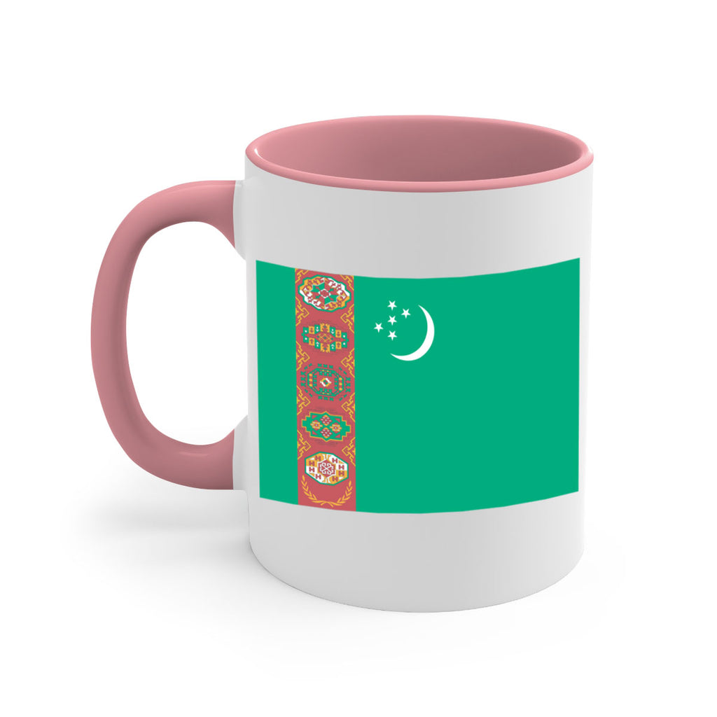 Turkmenistan 16#- world flag-Mug / Coffee Cup