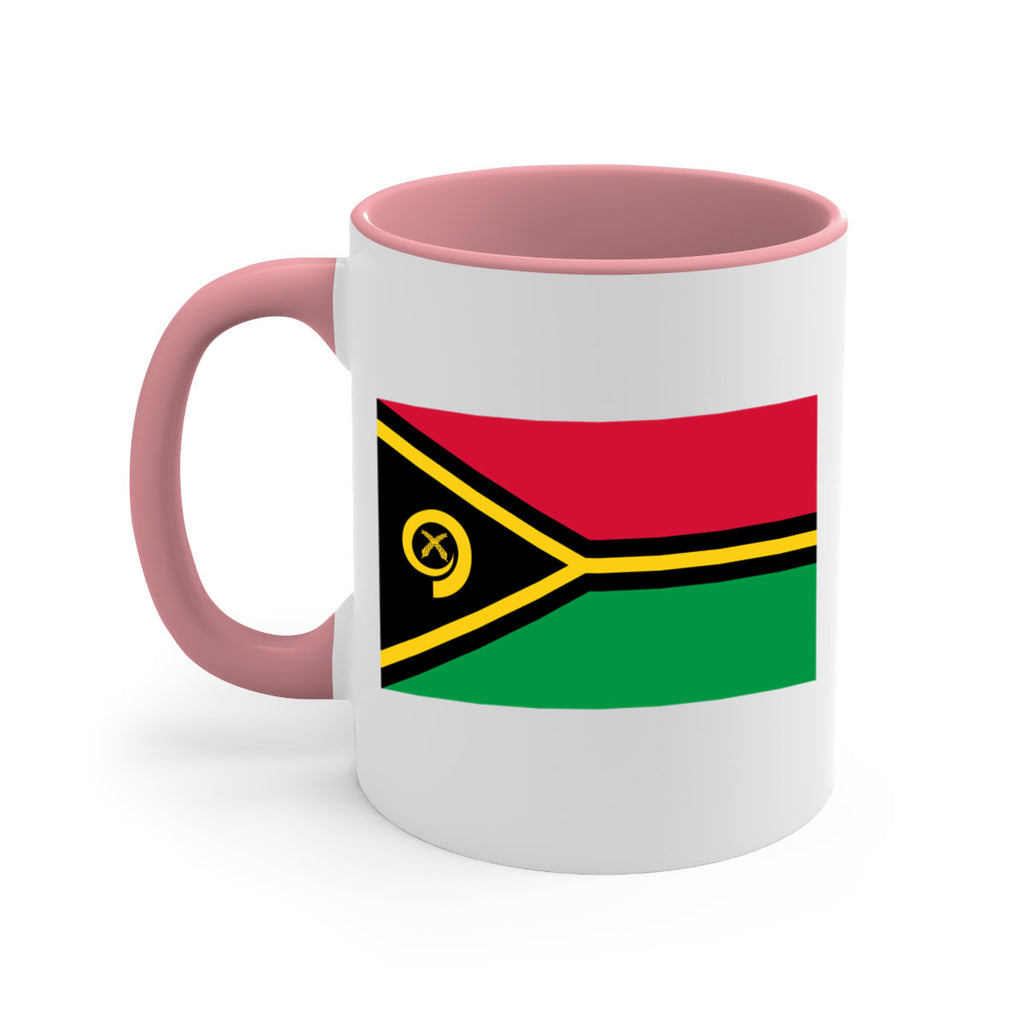 Vanuatu 7#- world flag-Mug / Coffee Cup