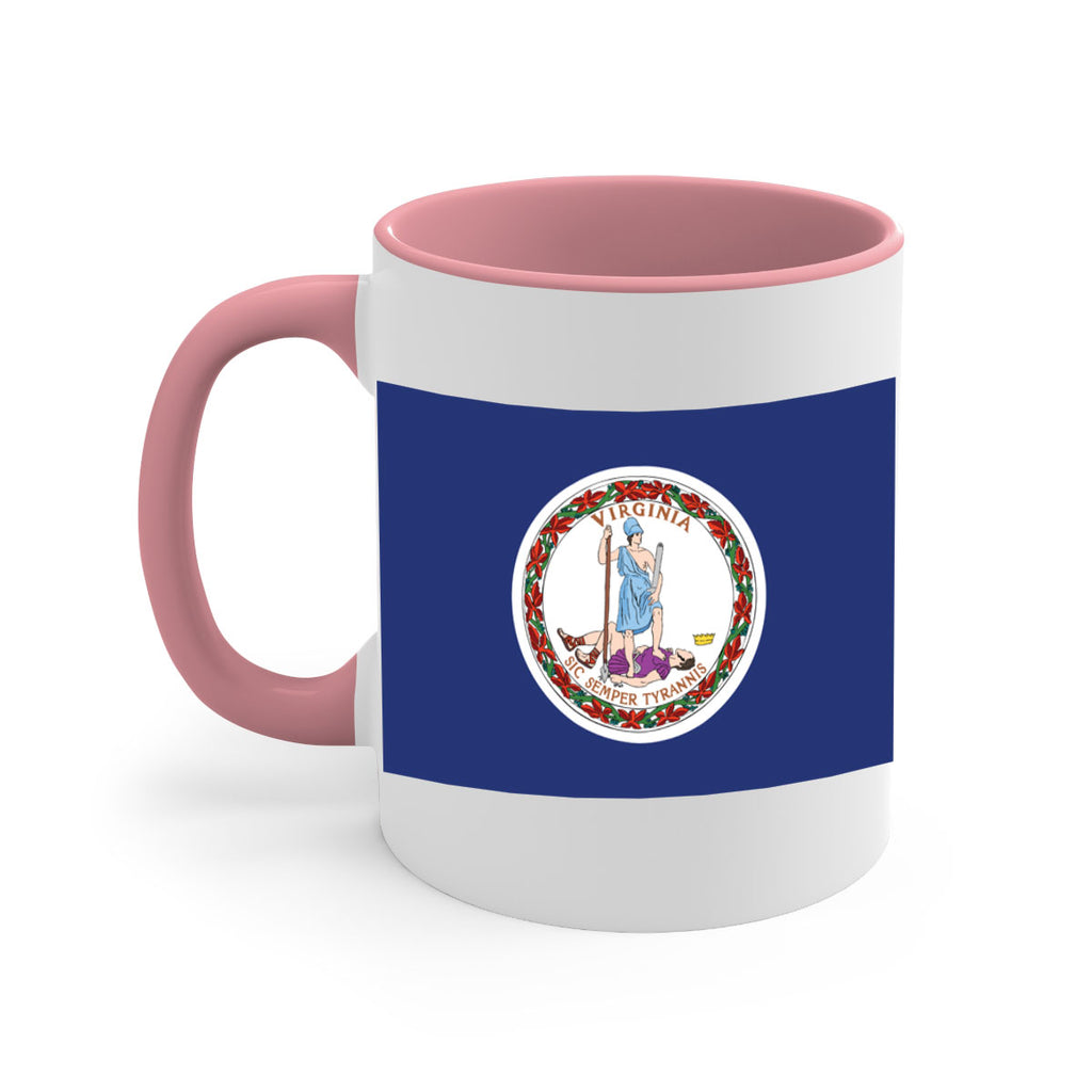 Virginia 6#- Us Flags-Mug / Coffee Cup