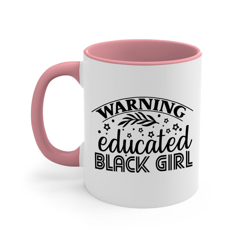 Warning educated black girl Style 1#- Black women - Girls-Mug / Coffee Cup